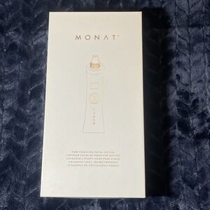 Monat Pore-Cleansing Rechargeable Facial Vacuum with 4 heads  NEW in Box